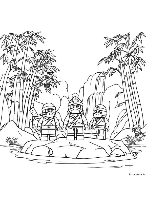 Ninjago Coloring Picture