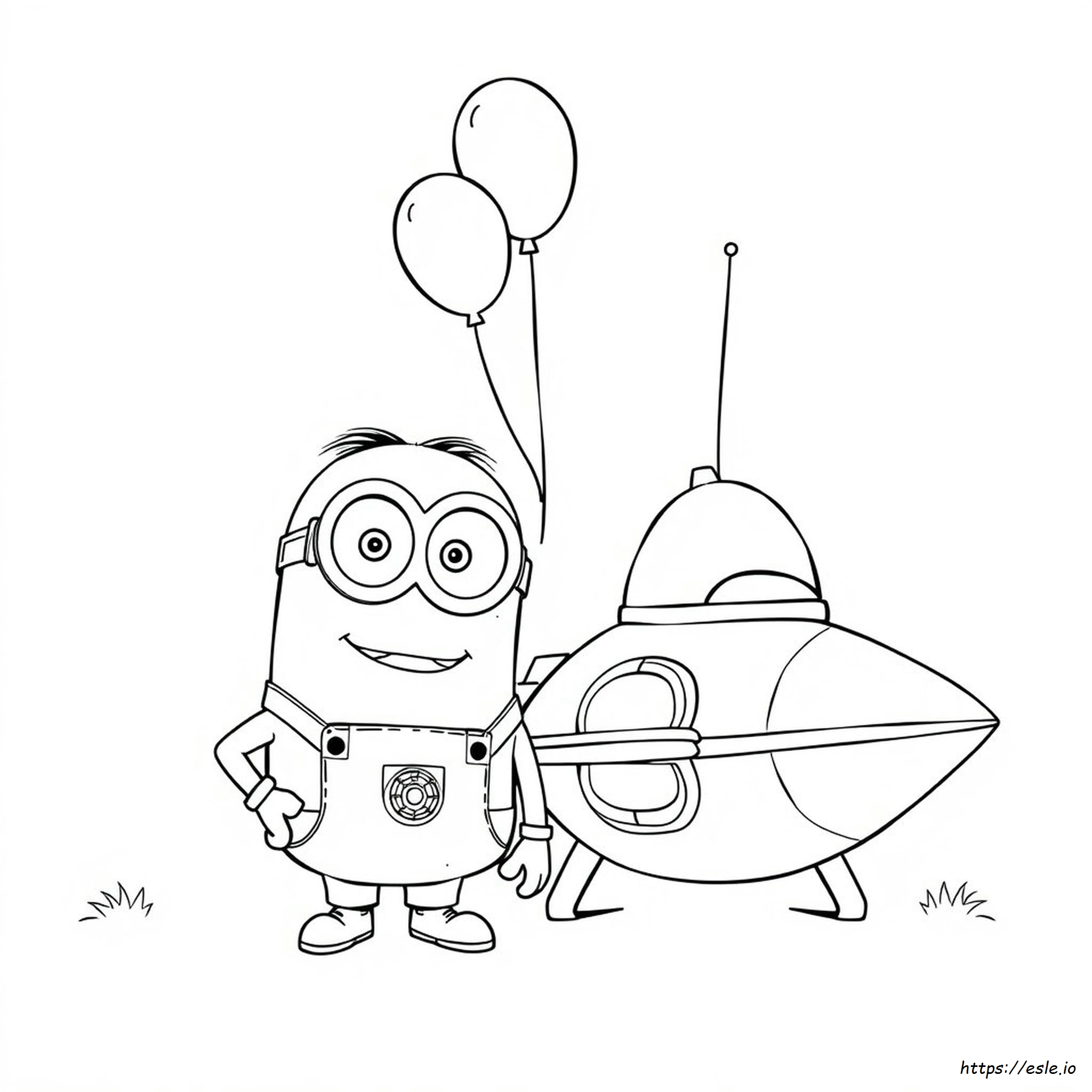Minion Tim Da Colorare