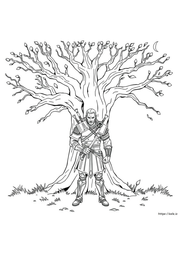Coloriages The Witcher
