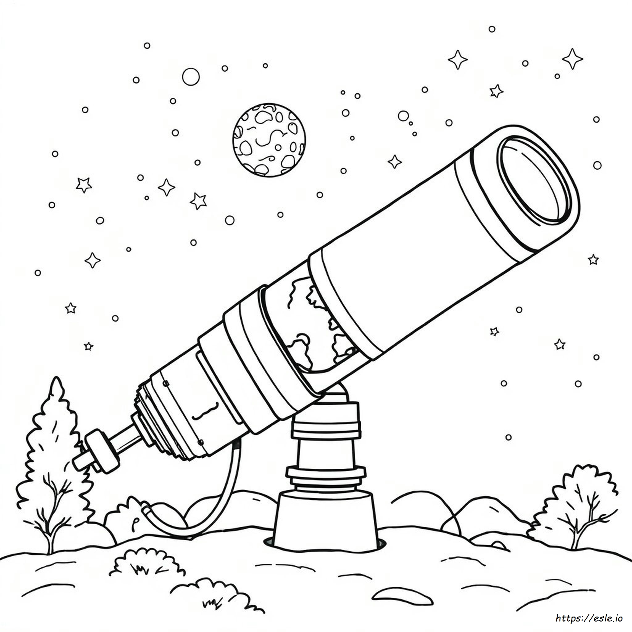 Telescopio Hubble Da Colorare