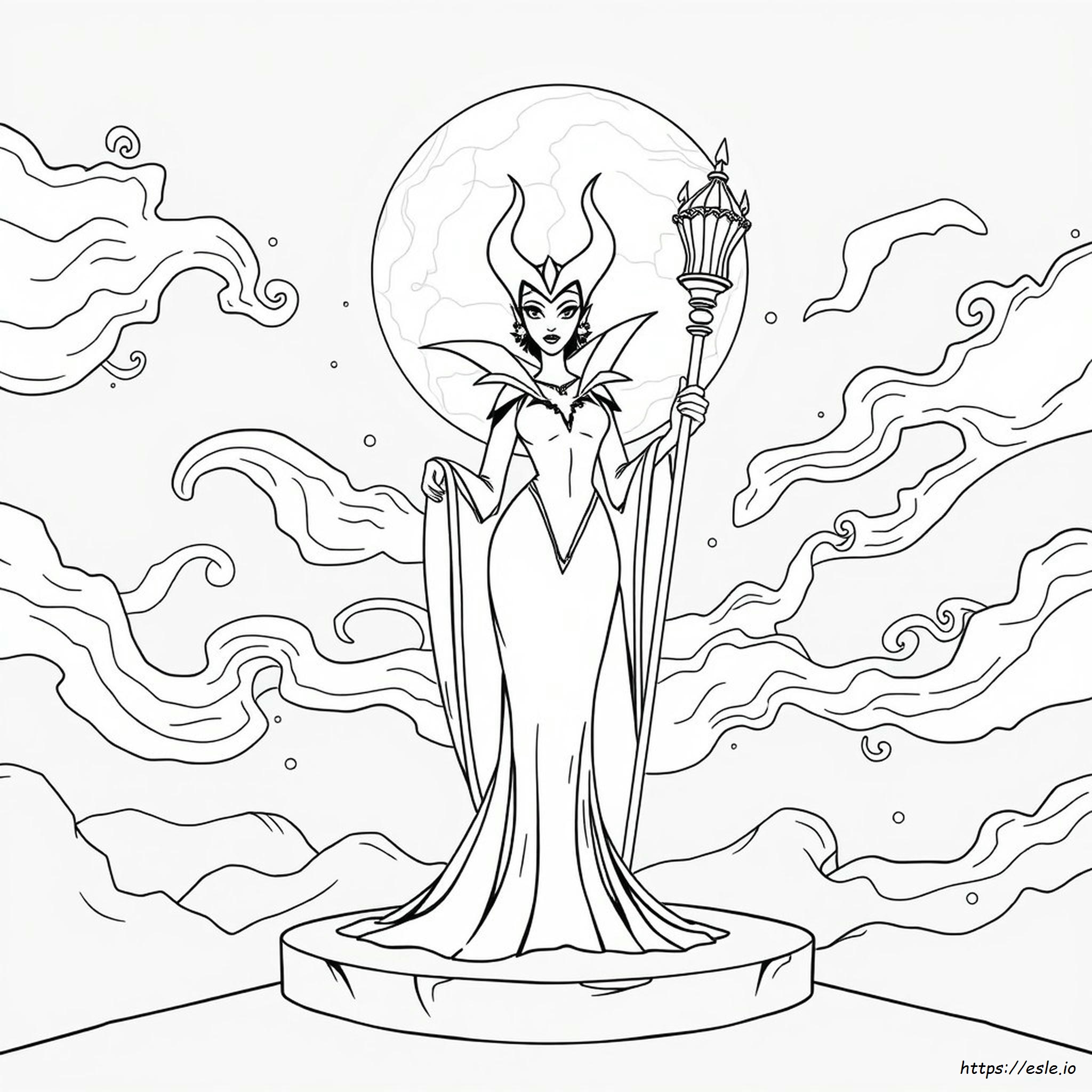 Libro Para Colorear: Páginas Para Colorear De Villanos De Disney