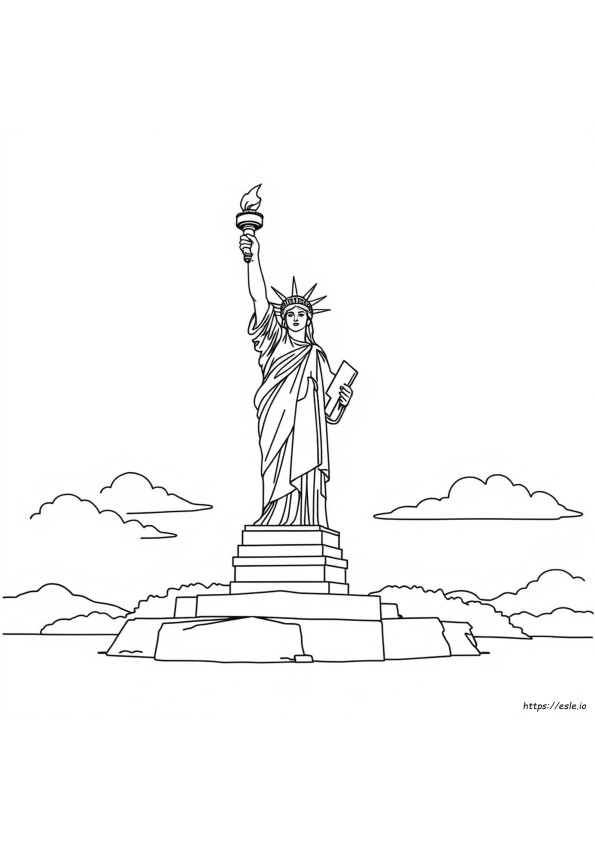 Patung Liberty Untuk Anak-Anak Gambar
