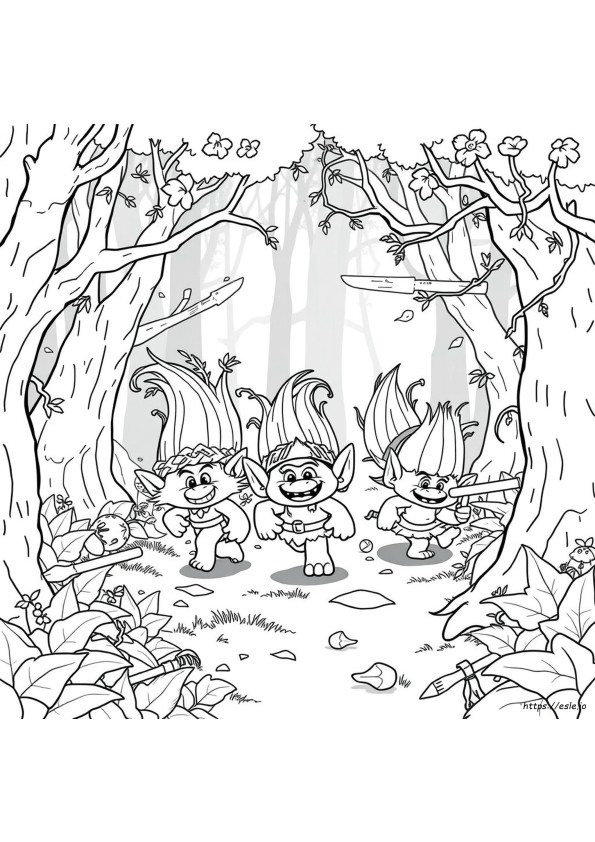 Troll Hunters Coloring Pages