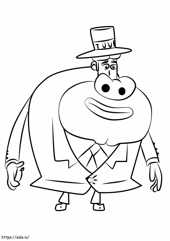 Thomas From The Book Of Life coloring page