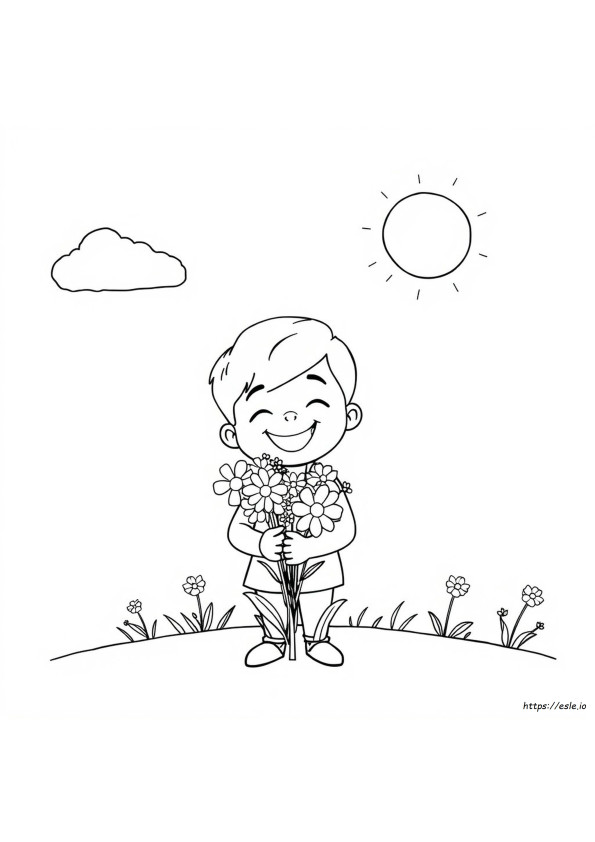 Be Happy Coloring Pages
