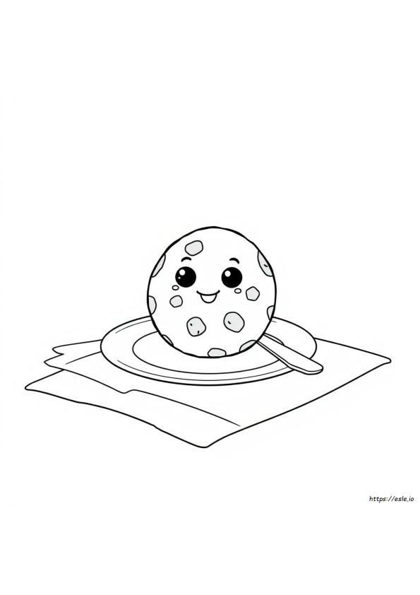 Coloriage Cookie À Imprimer