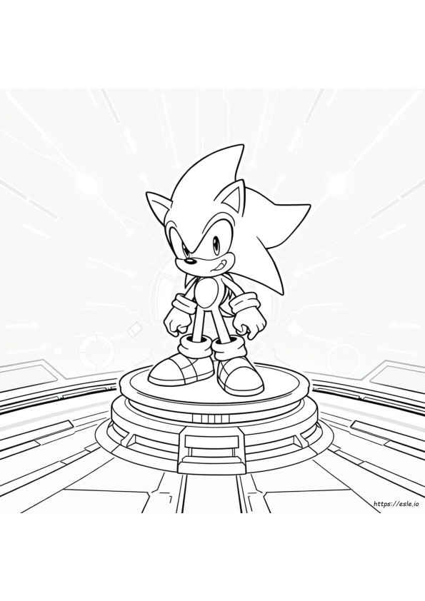 Sonic The Hedgehog Exe Coloring Pages