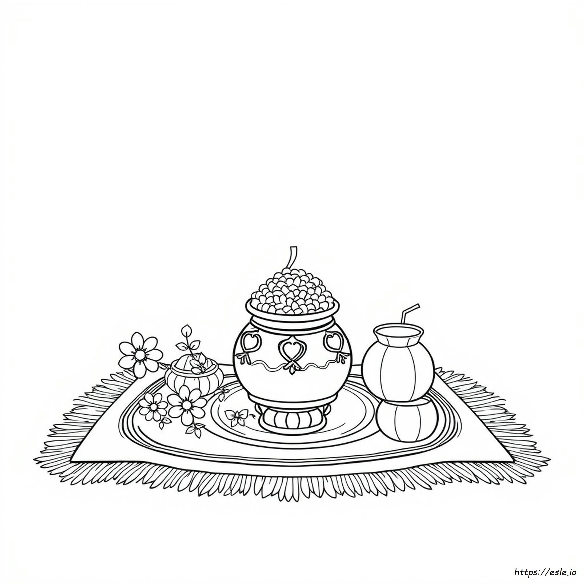 Free Printable Pongal Pictures For Coloring