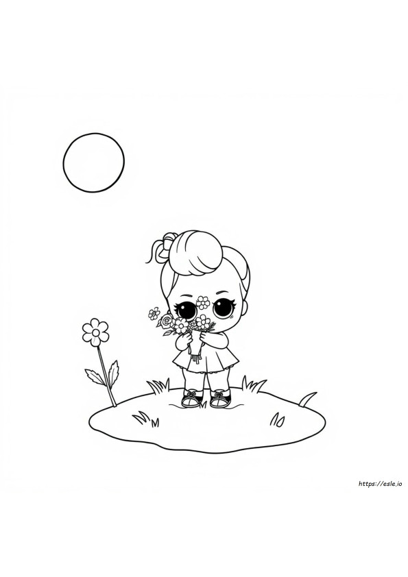 Lol Boneka Gambar Mewarnai