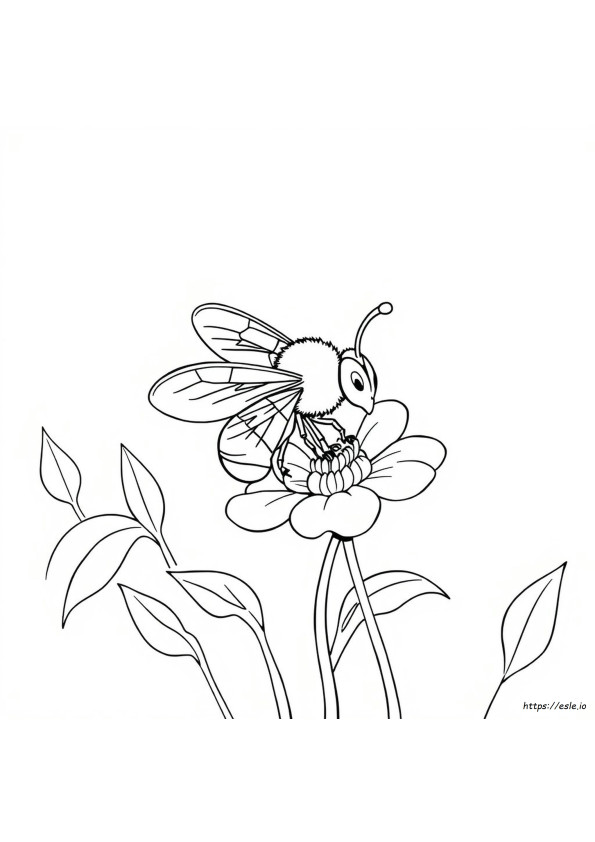 Abejas Para Colorear