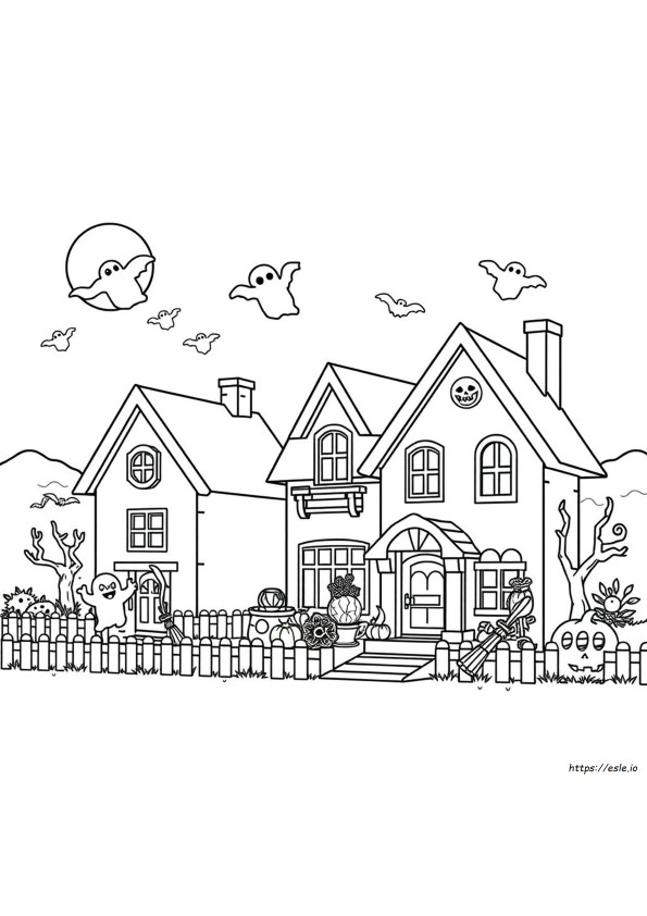 Lego Halloween Coloring Pages