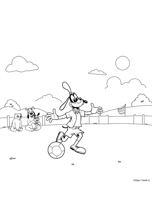 Goofy Színező