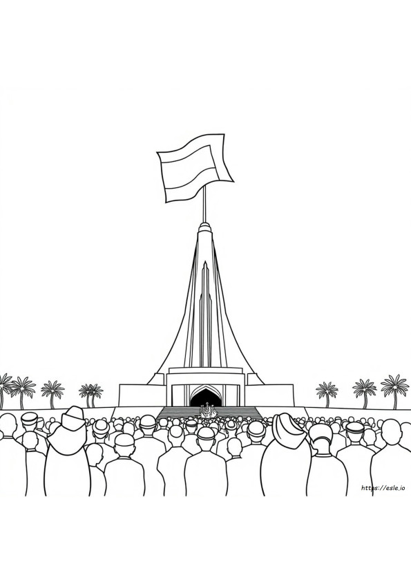 Kuwait National Day Kuwait Coloring Pages
