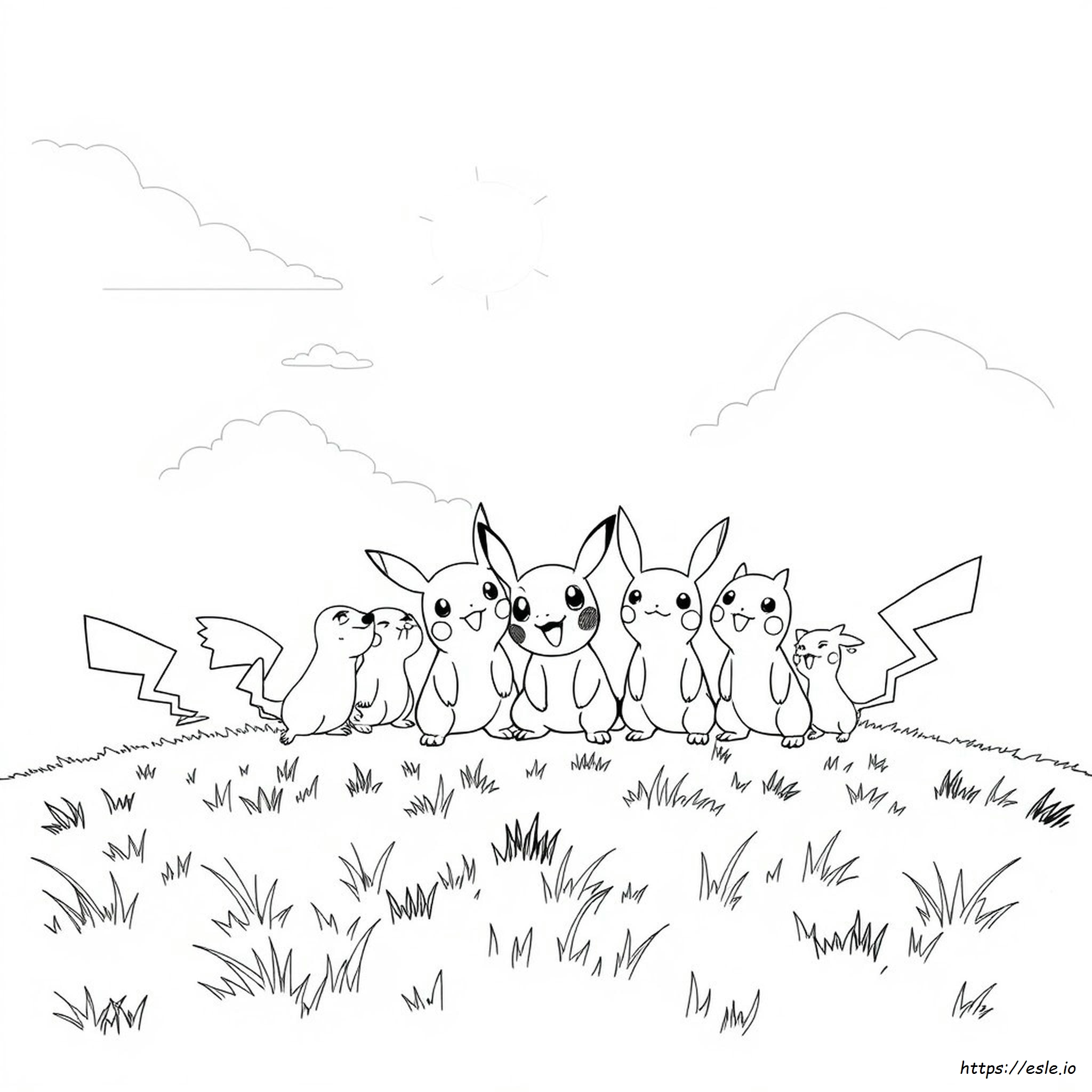 Disegno Pokémon Da Colorare