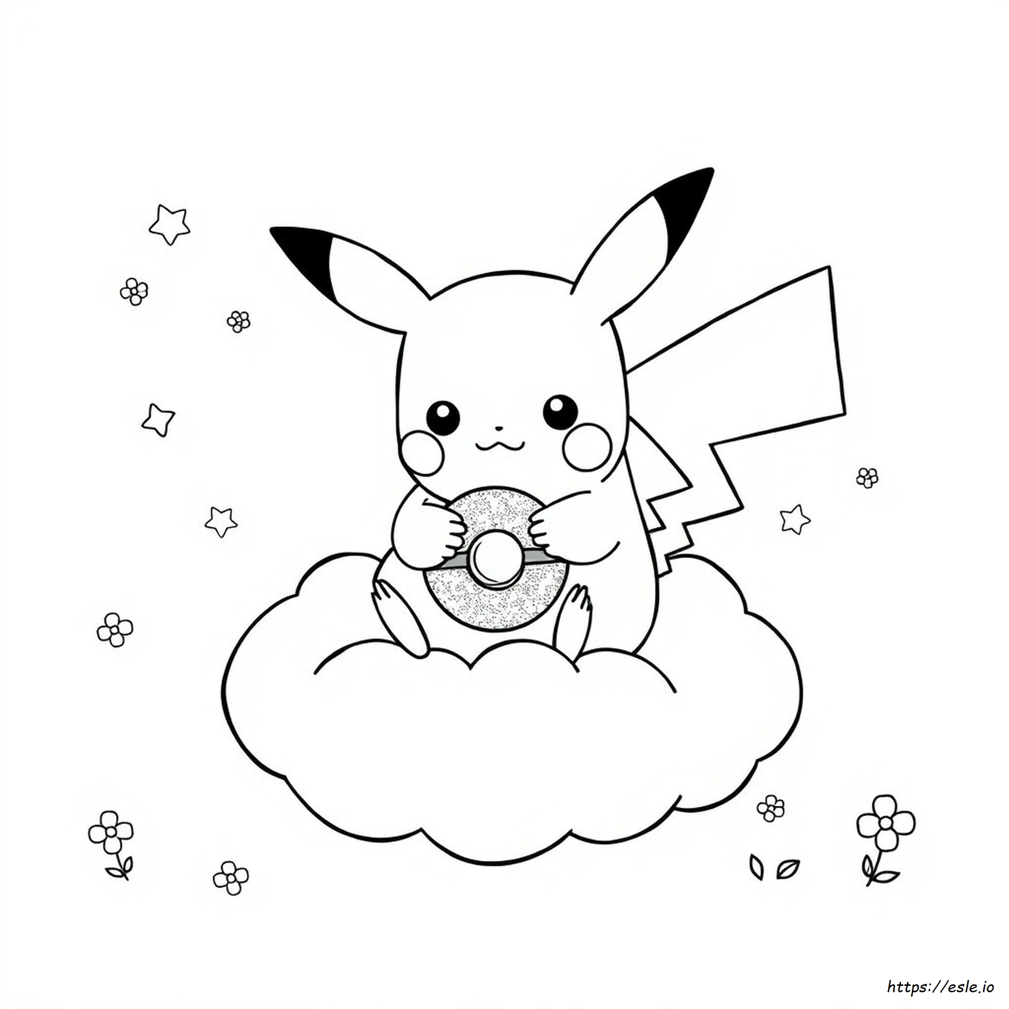 Dibujos De Pokémon Para Colorear Dibujos Kawaii Pikachu Para Colorear