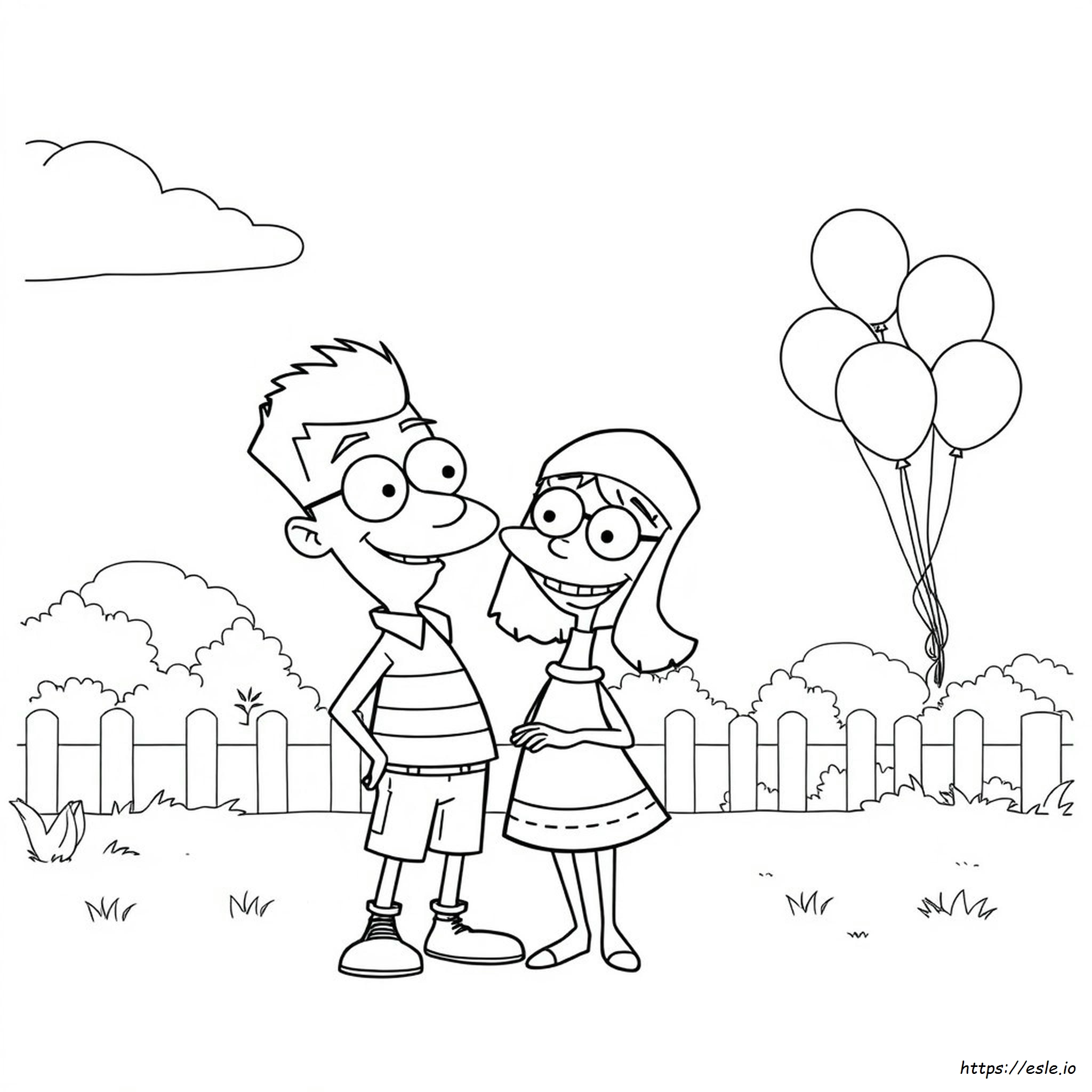 Libro Da Colorare Di Phineas E Ferb
