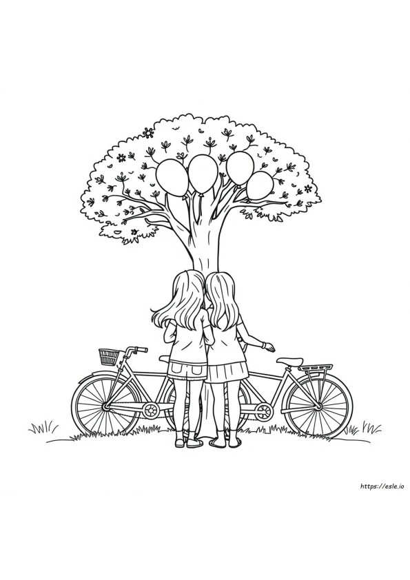 Bff People Coloring Pages