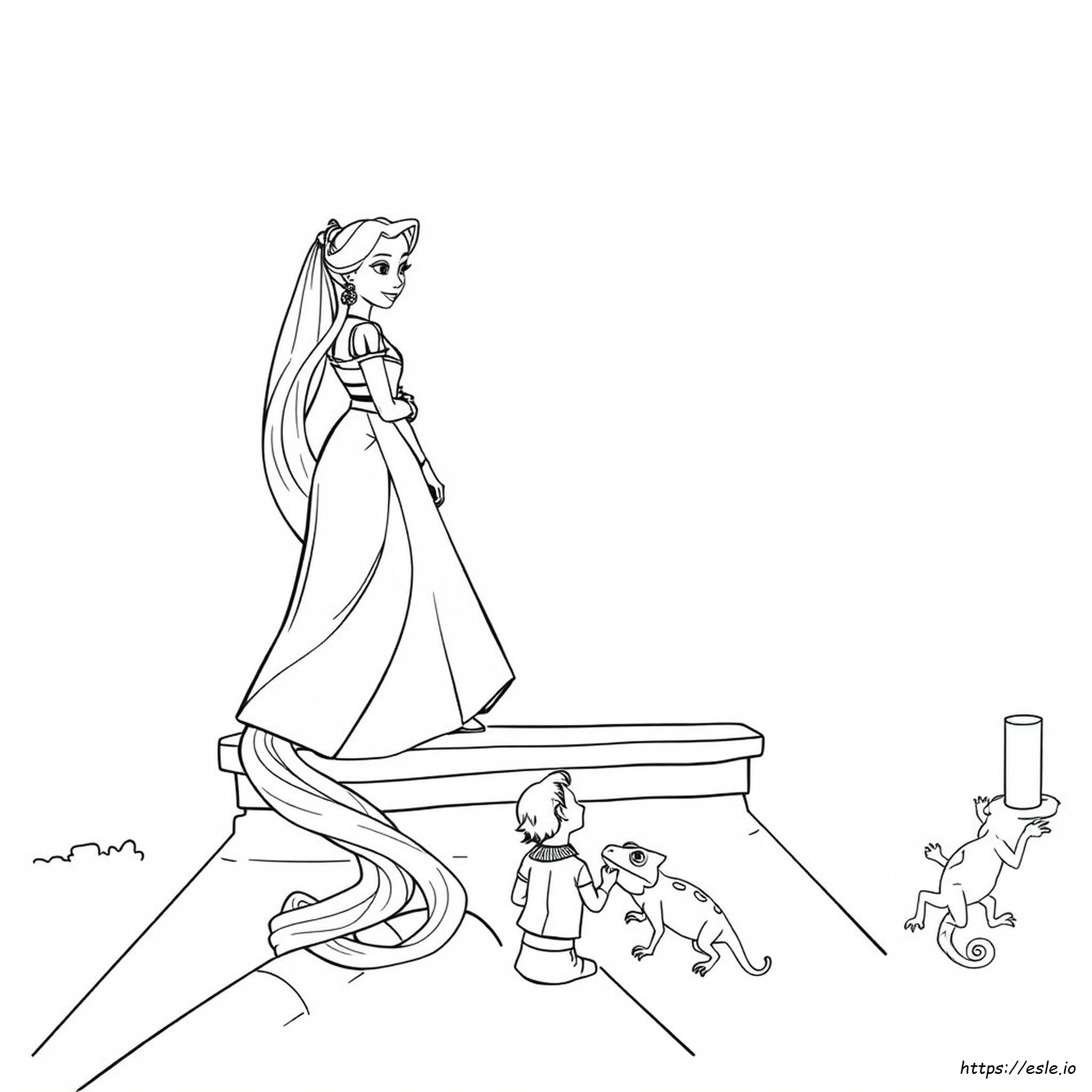 Principesse Disney Da Colorare Rapunzel