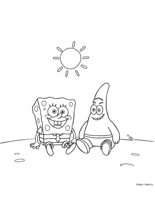 Spongebob Crew Coloring Pages