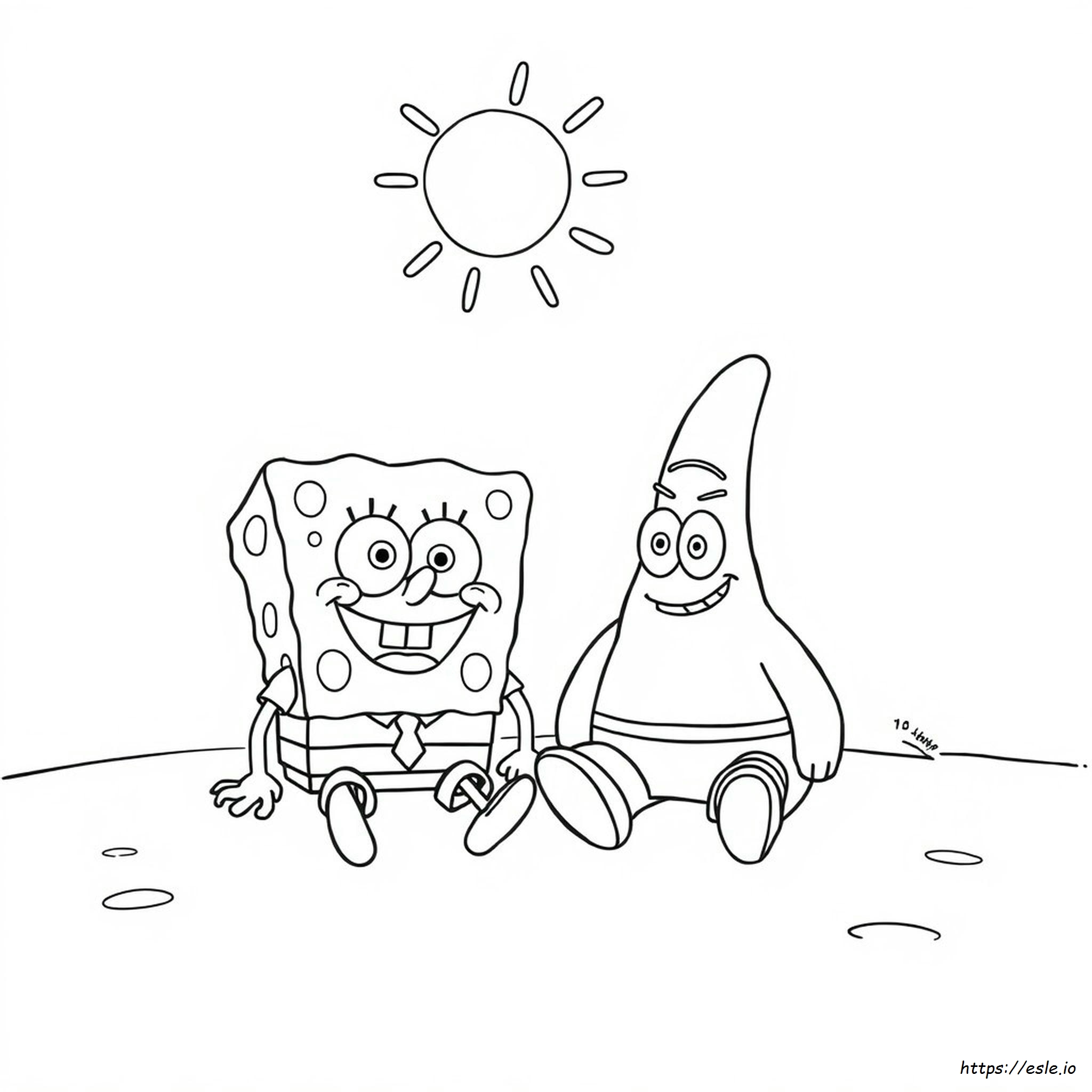 Personaggi Di Spongebob Da Colorare