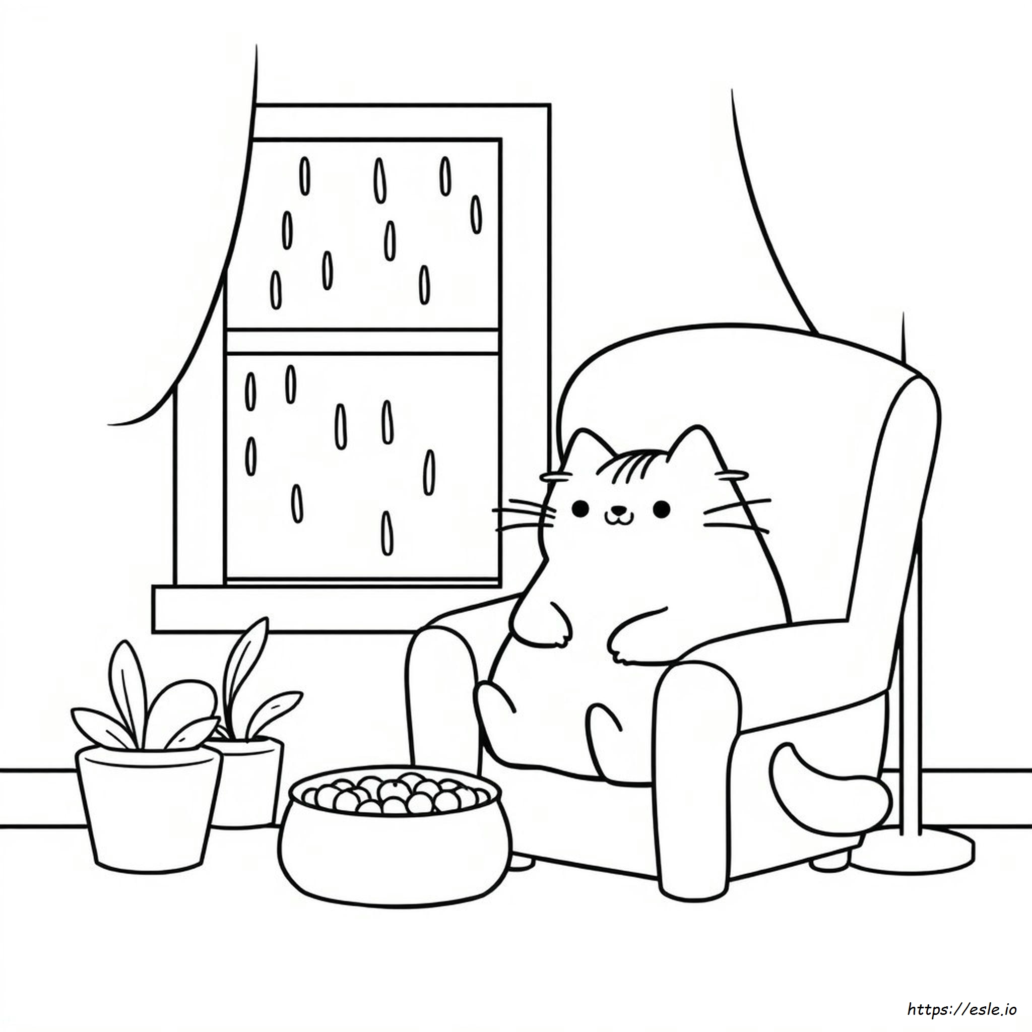 Kolorowanki Pusheen Do Druku