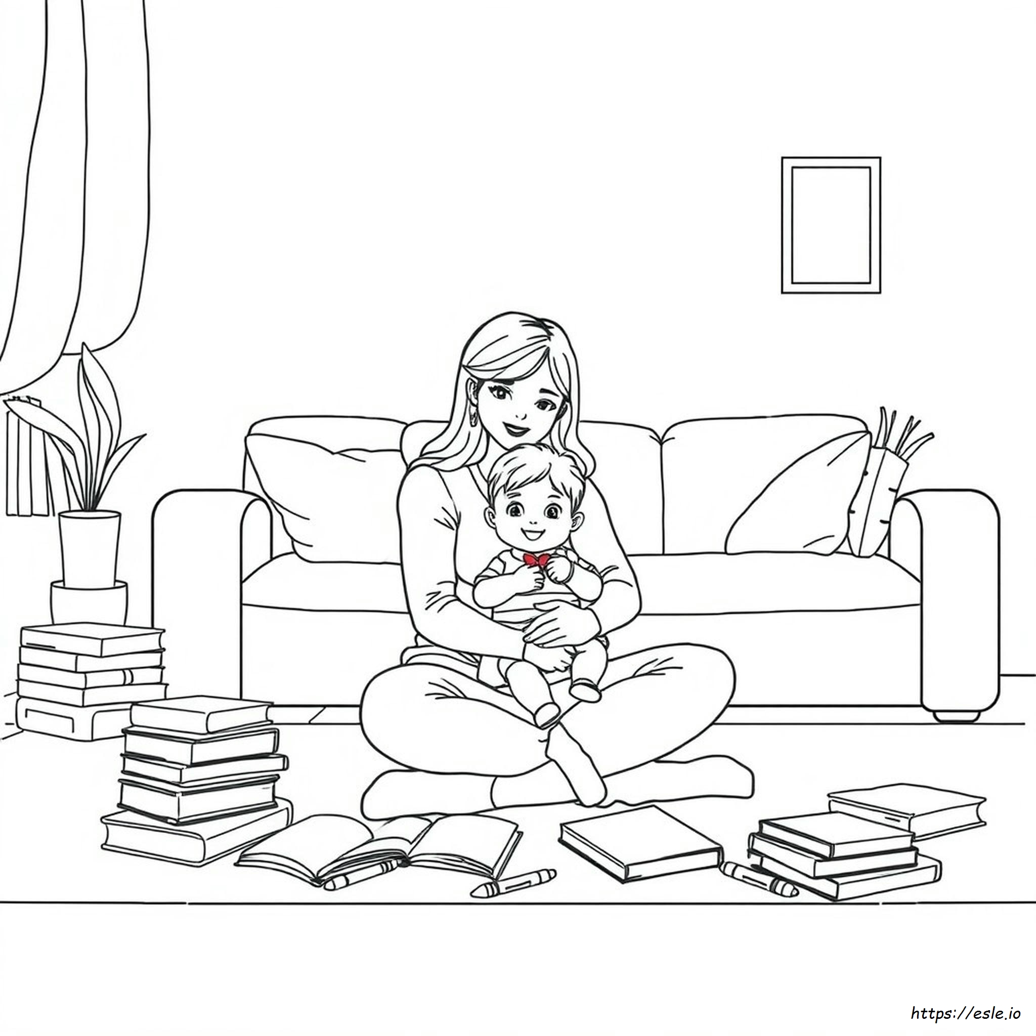 Disegni Da Colorare Per La Mamma