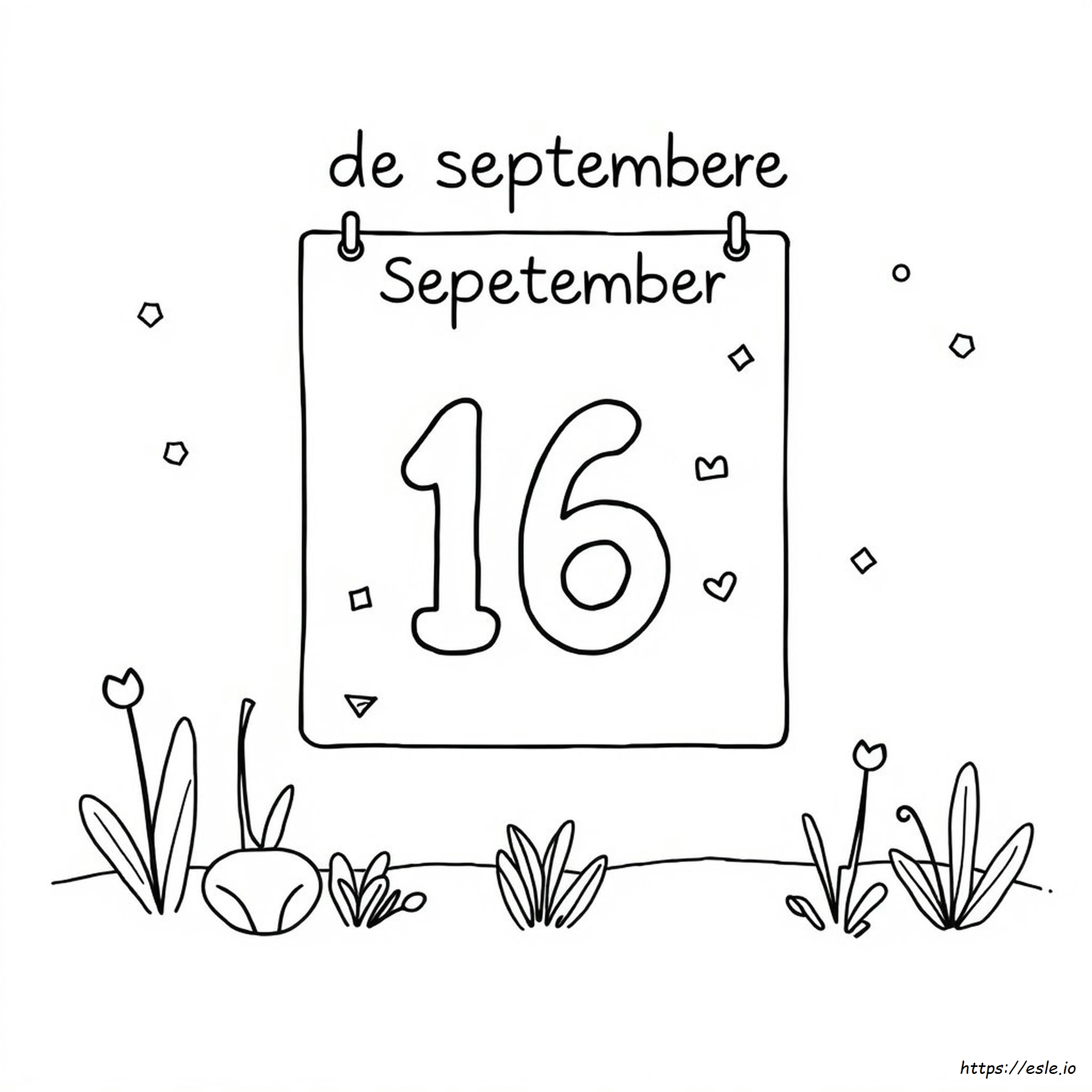 16 Settembre Disegni Da Colorare