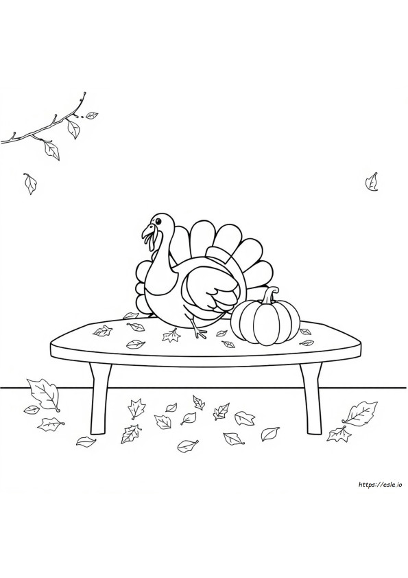 Buku Mewarnai Thanksgiving Yang Dapat Dicetak