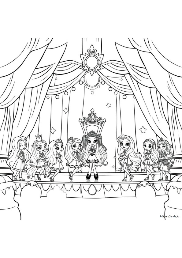 Ever After High Thronecoming Värityskuvat