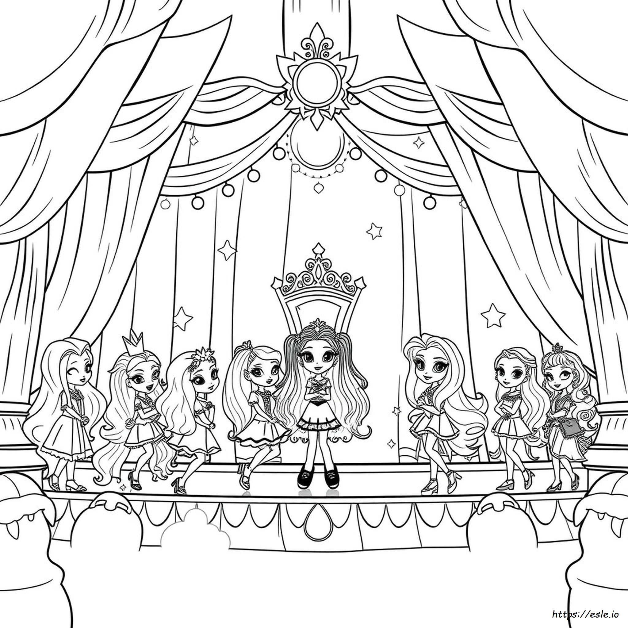 Ever After High Thronecoming Coloring Pages