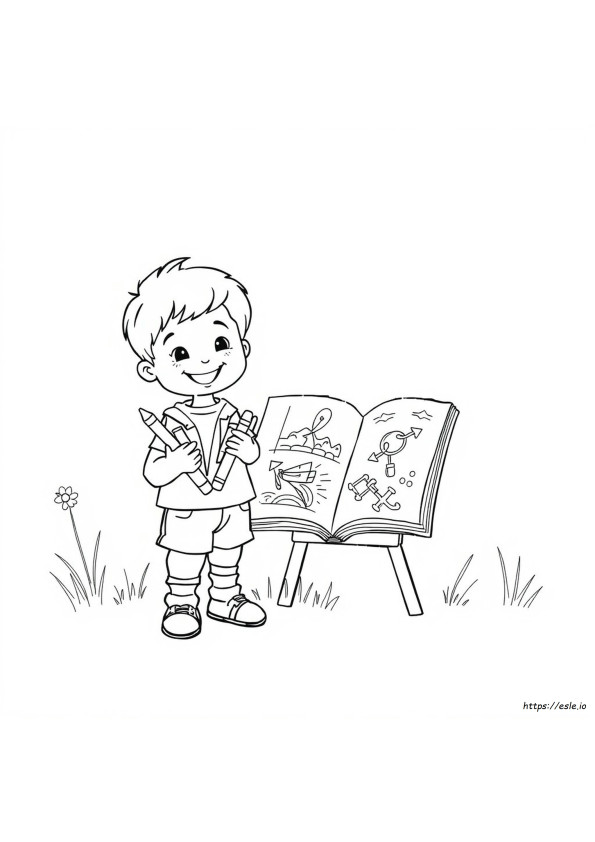塗り絵のためのスケッチ