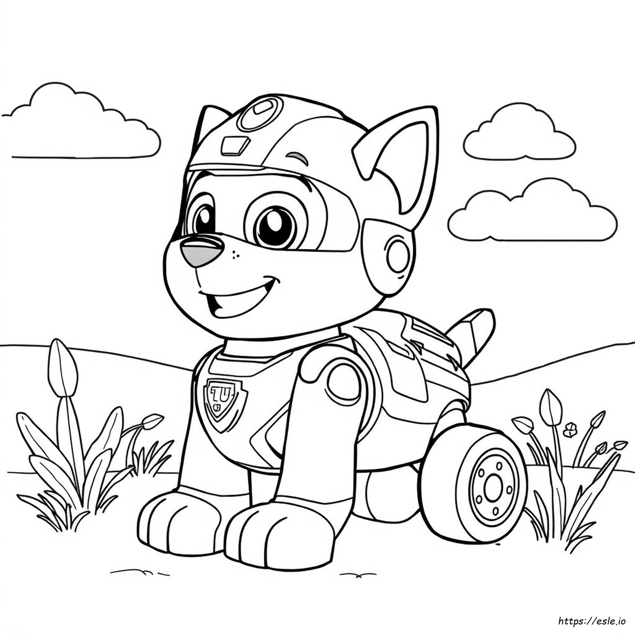 Chase Rescue Bot Da Colorare