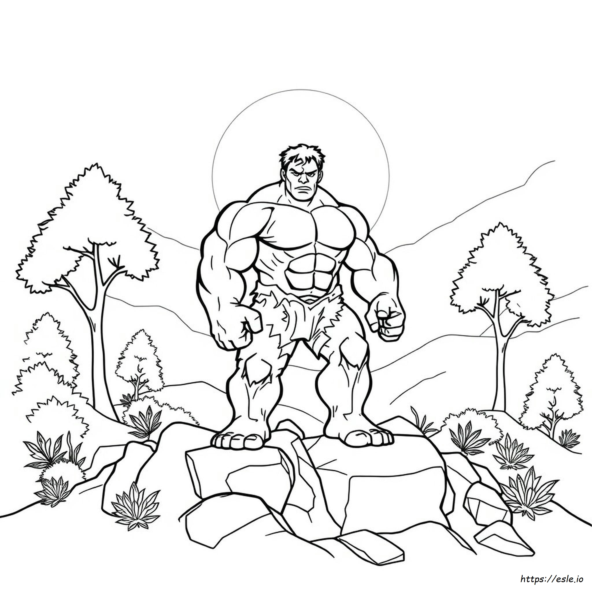 Hulk Coloring Pages Pdf