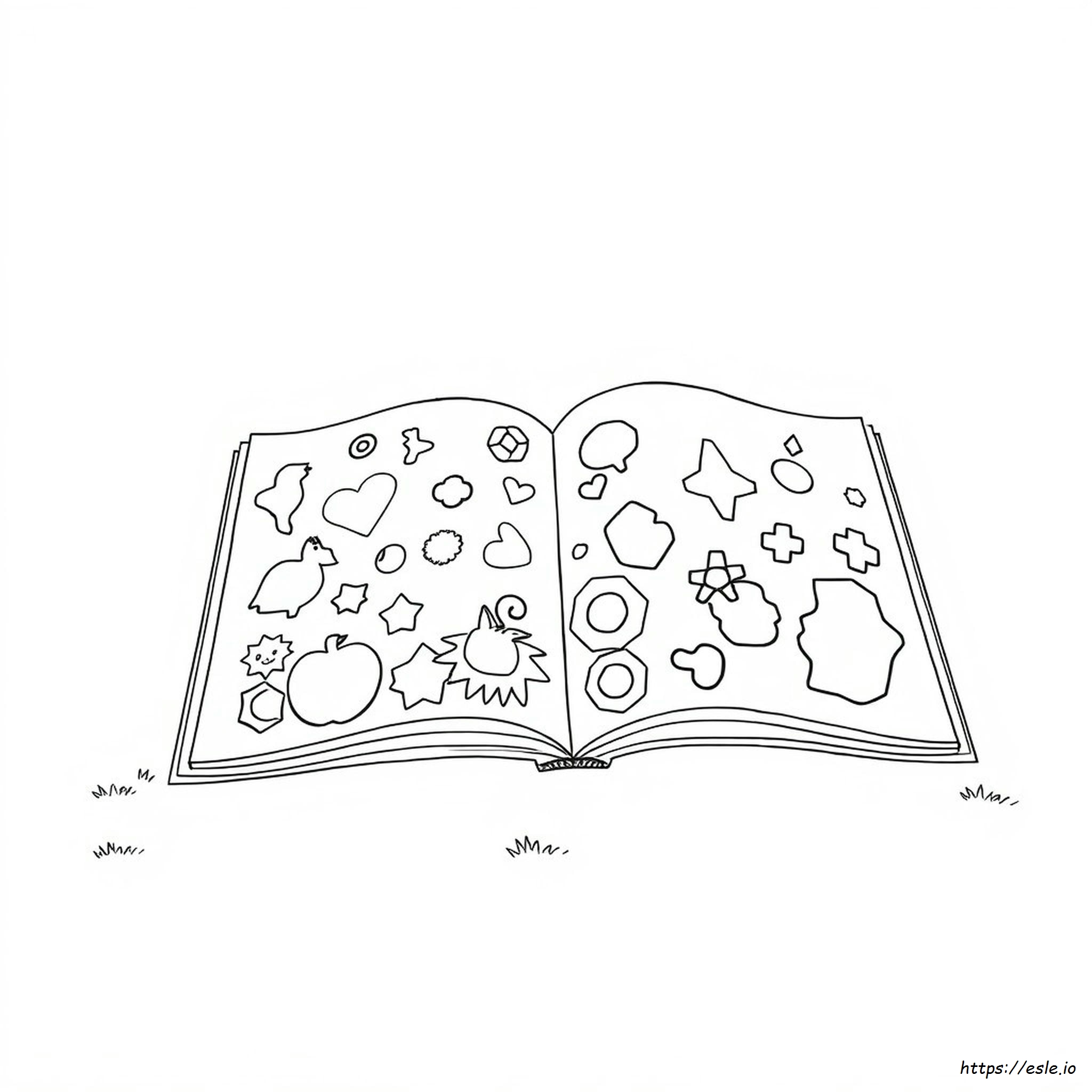 Libro Da Colorare Con Pittura Su Ogni Pagina