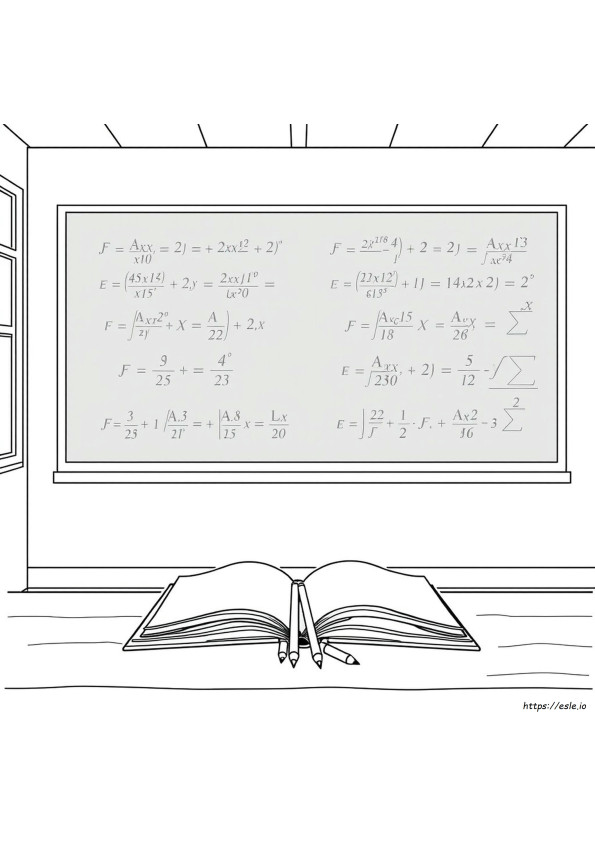 Mathematik Ausmalbilder