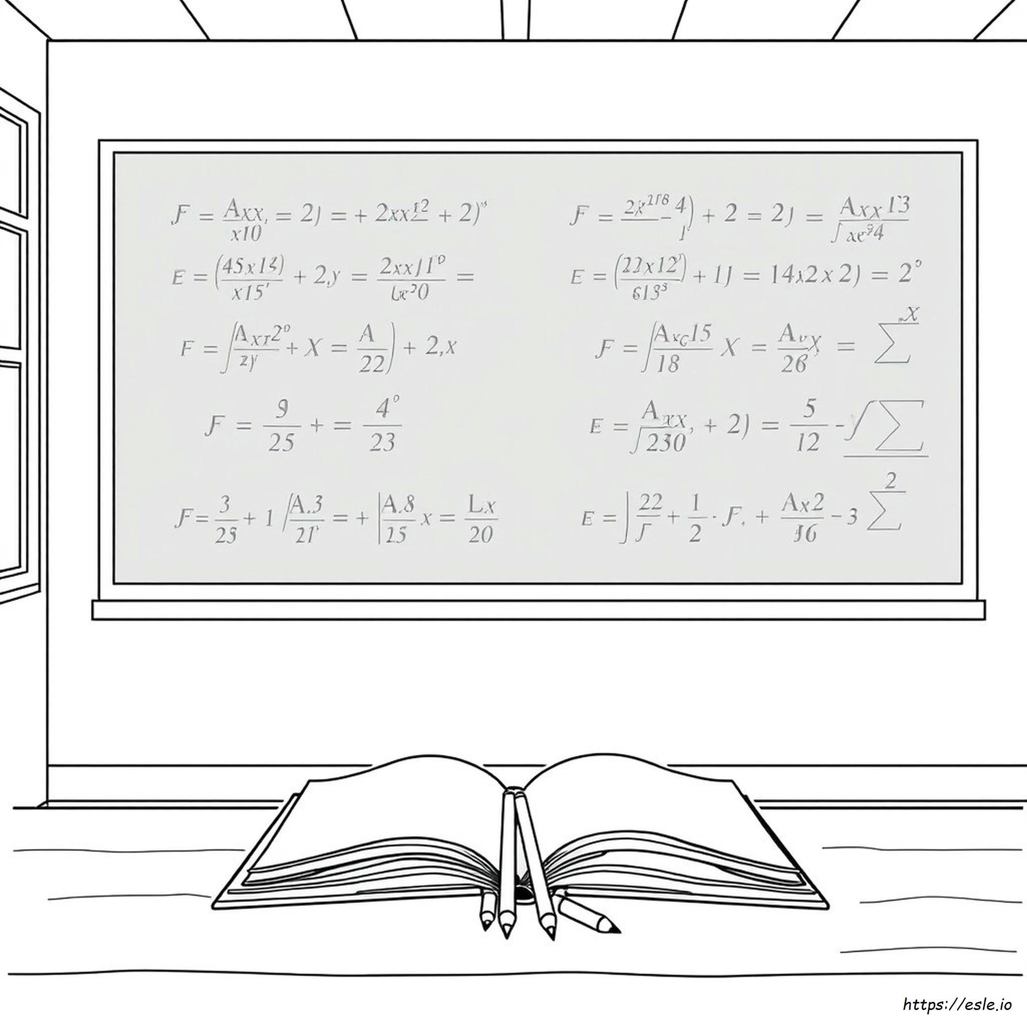 Mathematics Coloring Worksheets