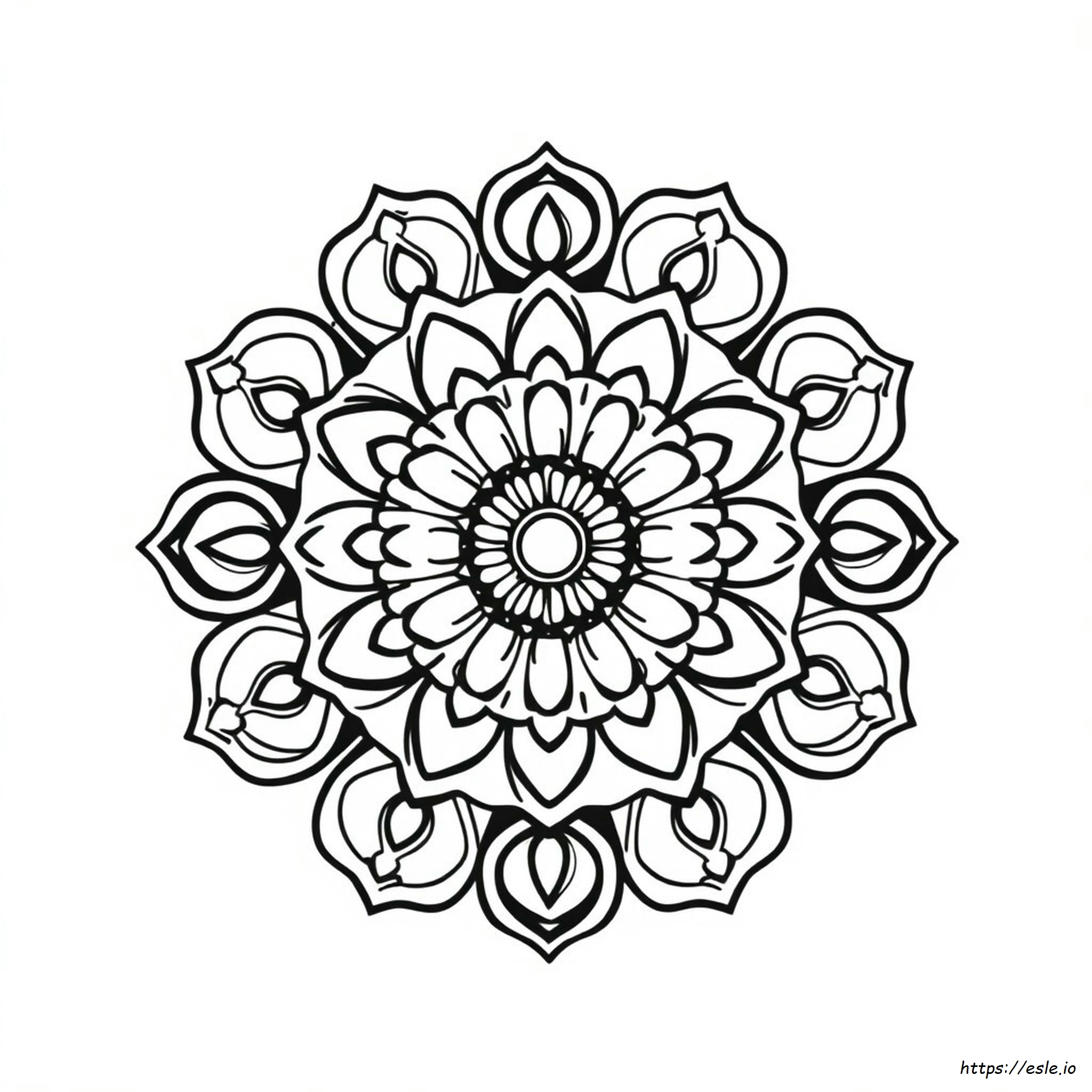 Mandala Per Bambini Da Colorare