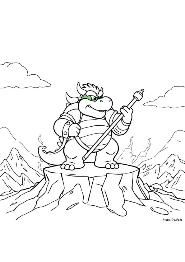 Bowser Boyama Sayfası