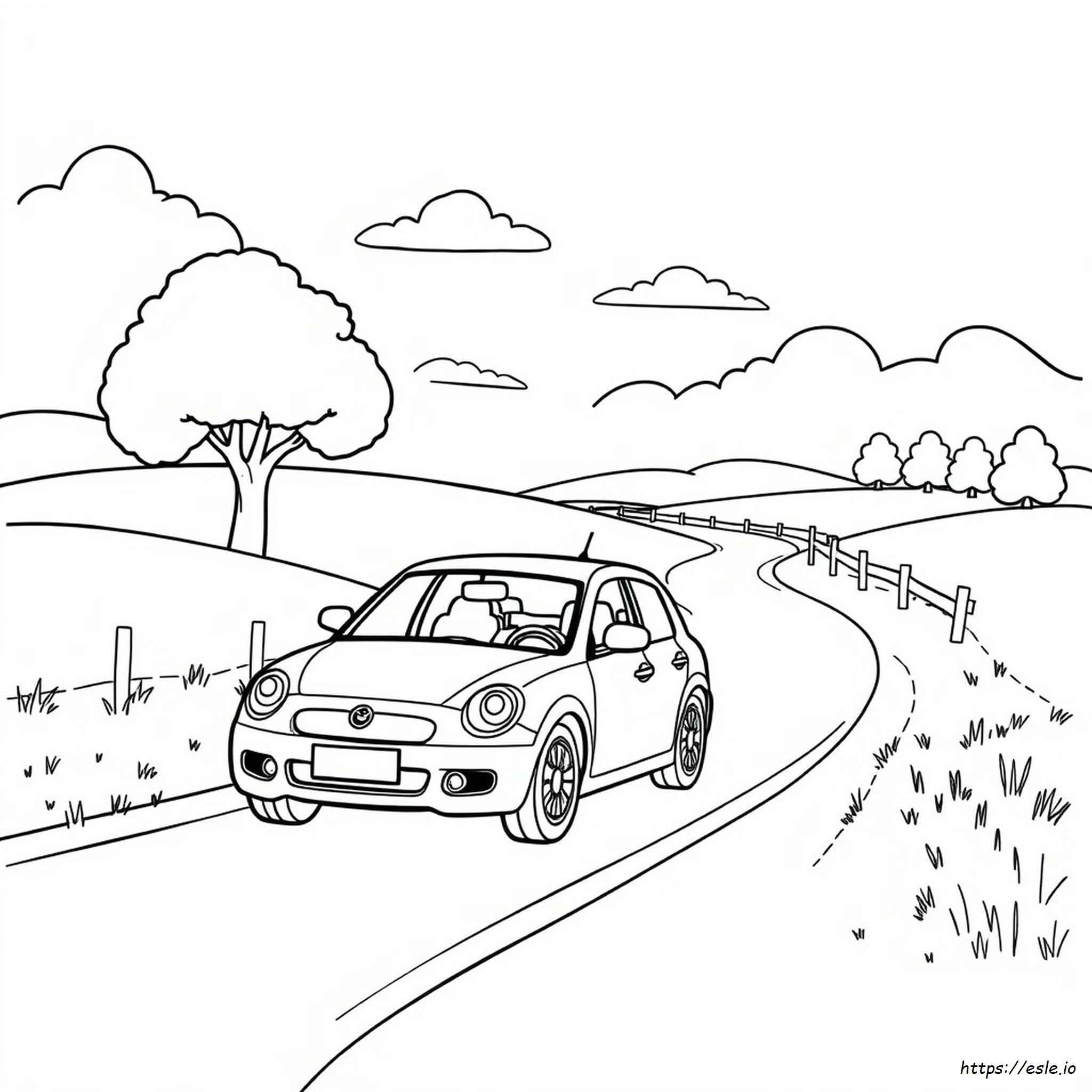 Dibujo De Transporte Para Colorear