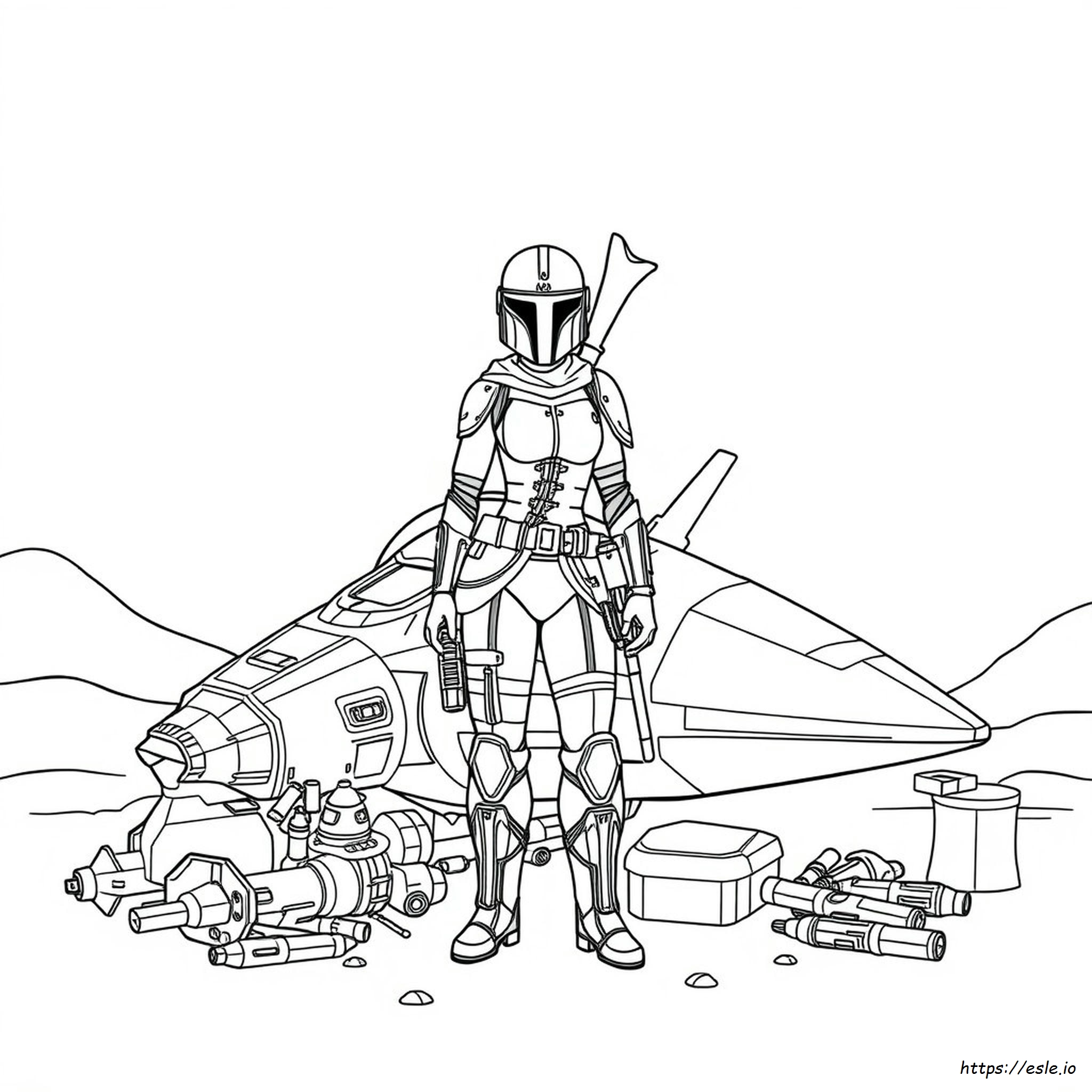 Sabine Wren Ausmalbilder