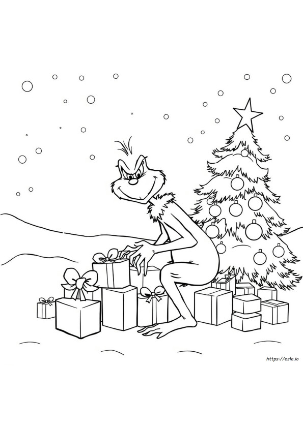 Coloring Pages Grinch Kolorowanka