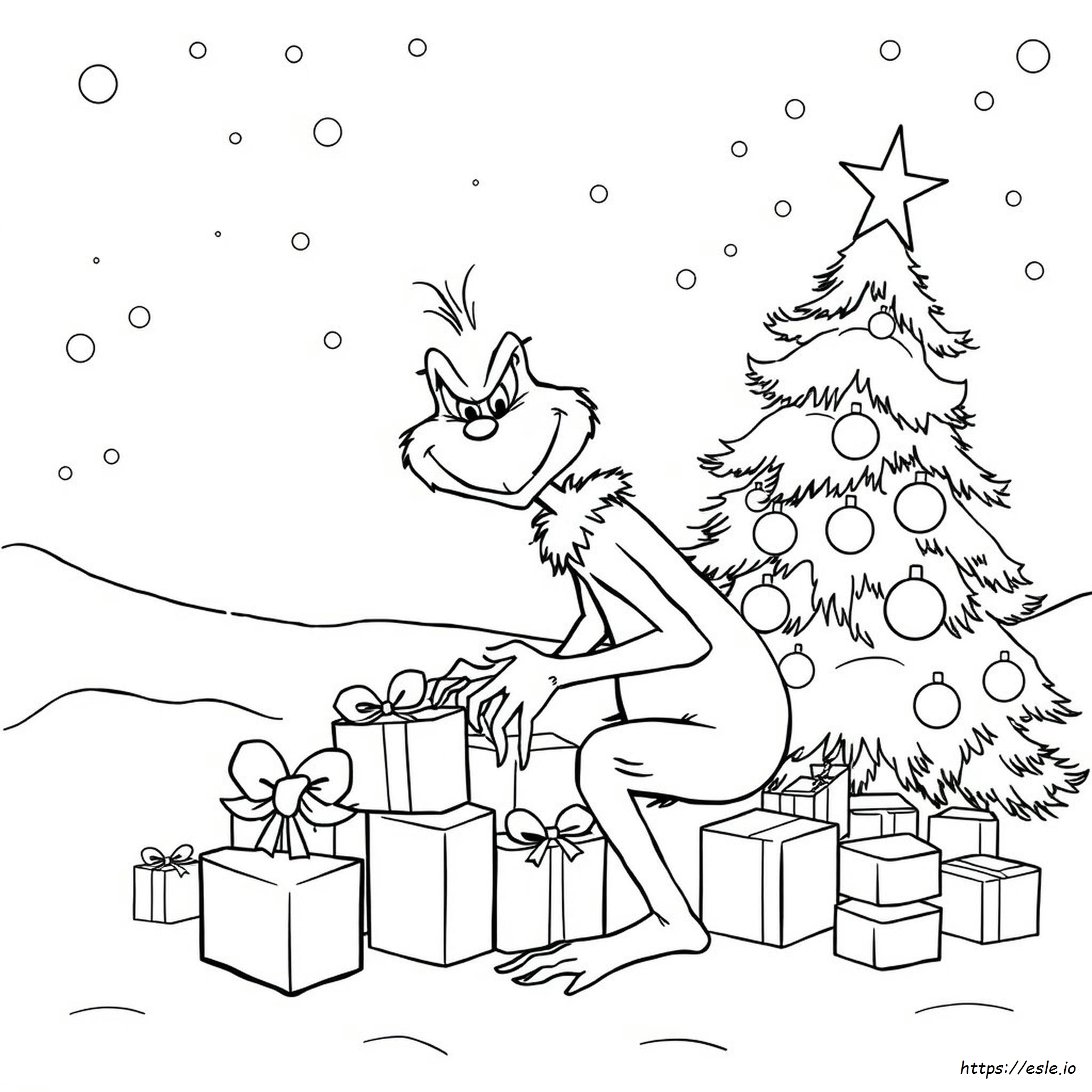 Coloring Pages Grinch Kolorowanka