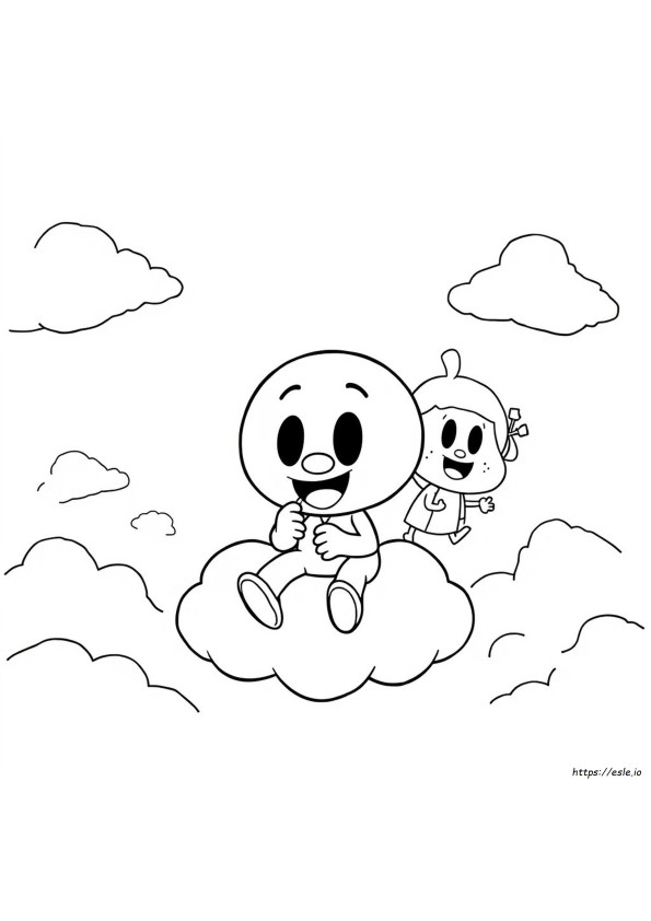 Einfache Die Fantastische Welt Von Gumball Ausmalbilder