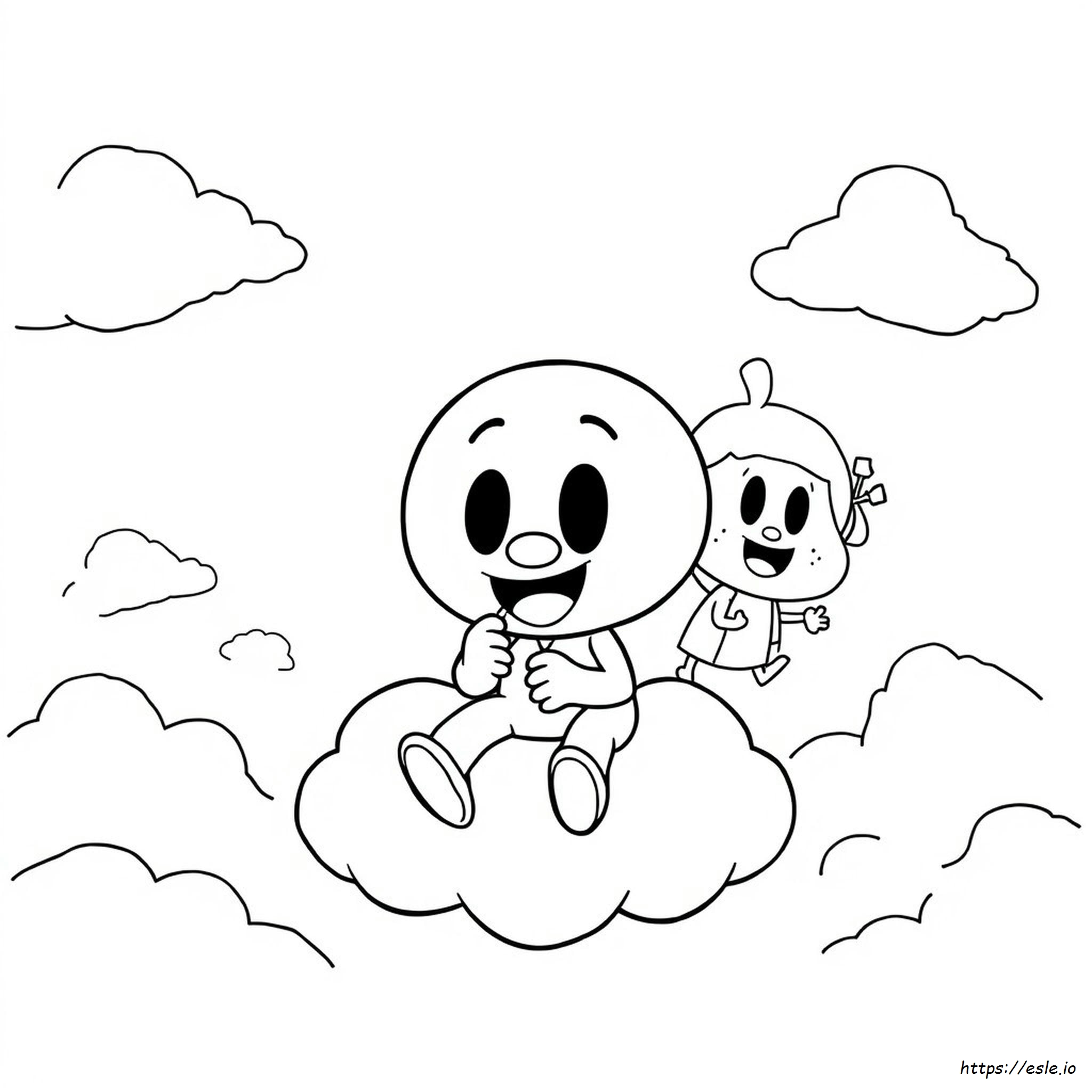 Easy Amazing World Of Gumball Coloring Pages