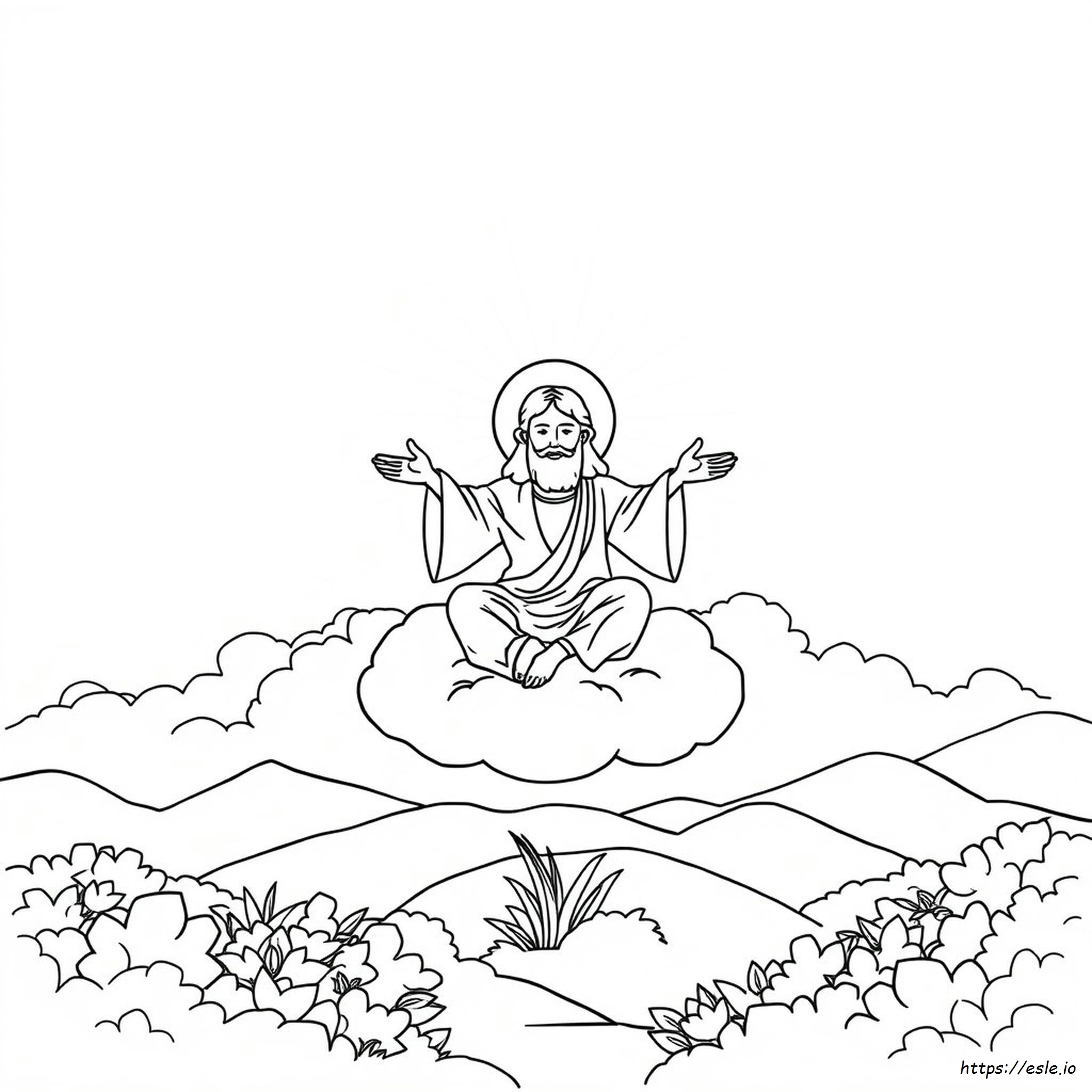 Dibujos De Dios Para Colorear