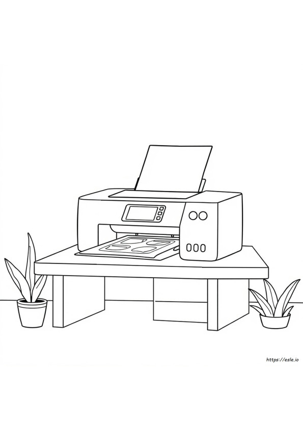 Printer Gambar Berwarna