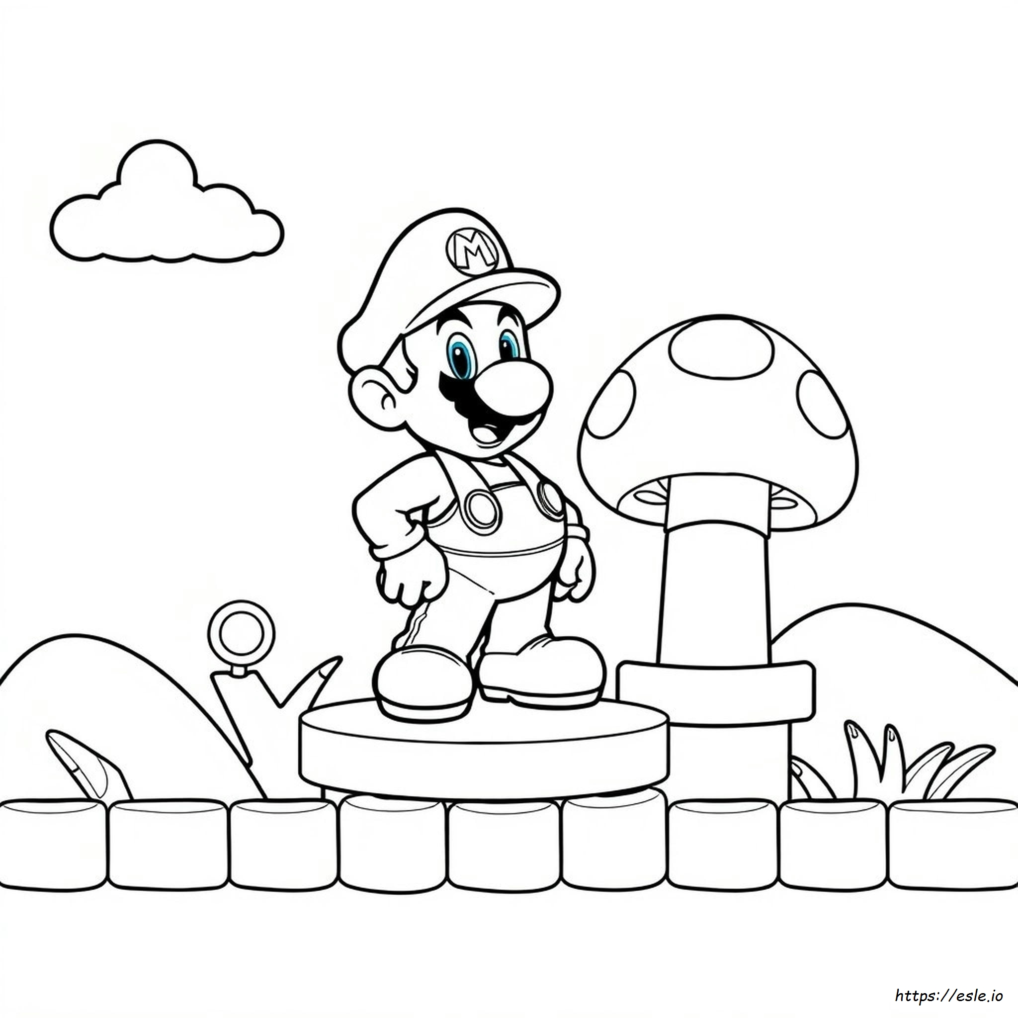 Disegni Da Colorare Di Super Mario Gratis