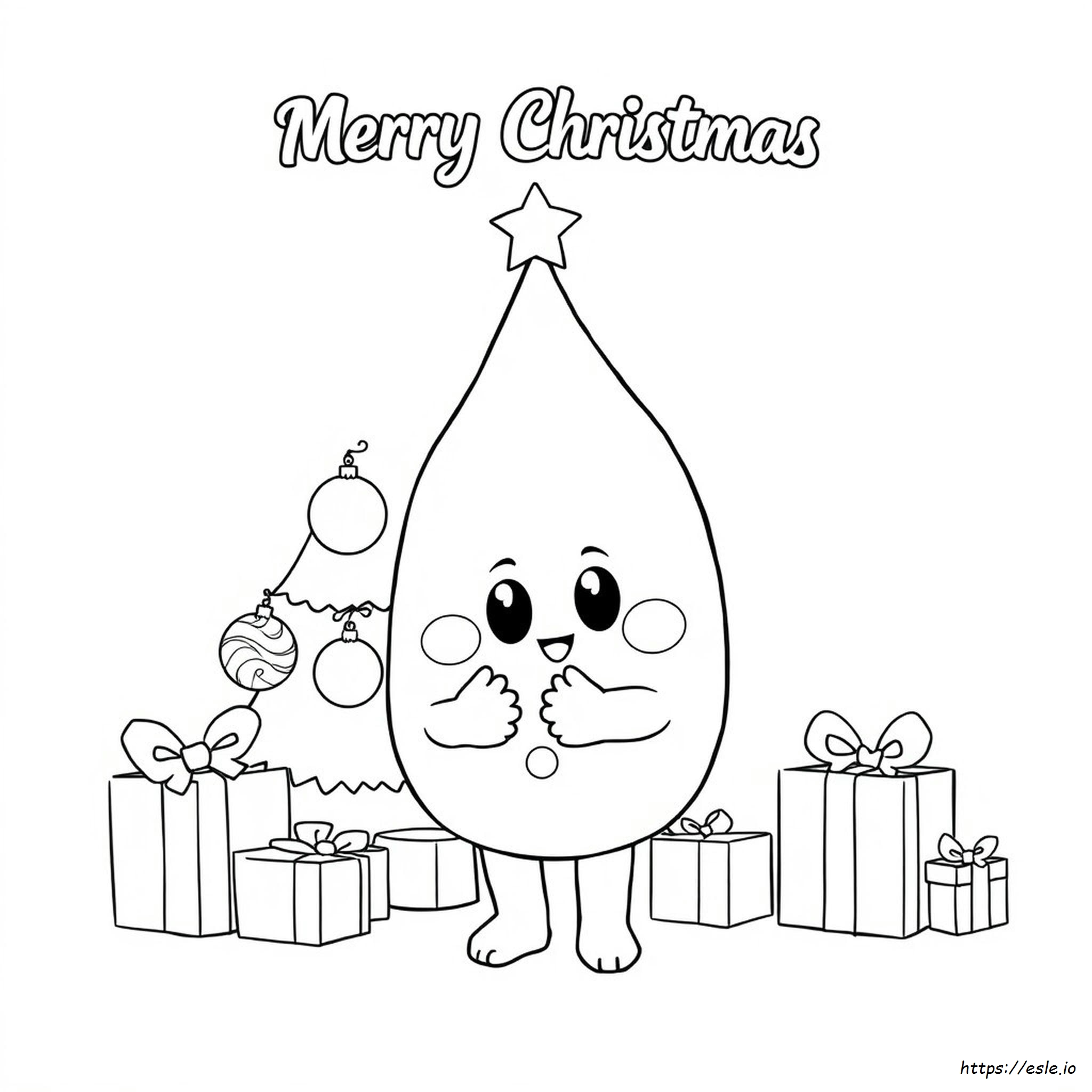 Frohe Weihnachten Cocomelon Weihnachtsausmalbilder
