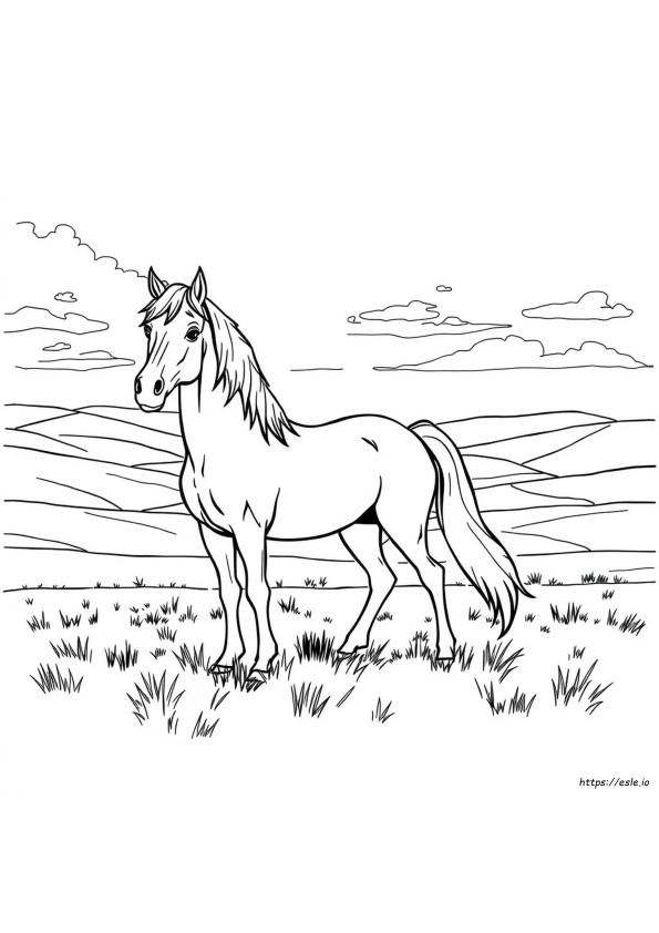 Spirit Stallion Of The Cimarron Gambar Mewarnai Dapat Dicetak