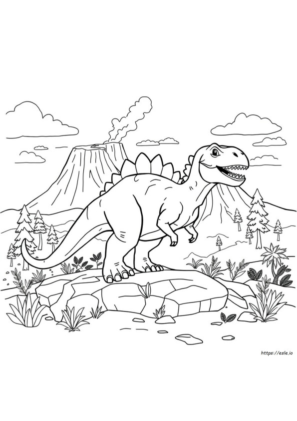 Carnotaurus De Coloriage